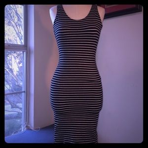 American Apparel Spandex Scoop Back Dress